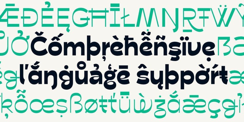 Acarau Display Font Family free download preview 1 – Display Fonts font