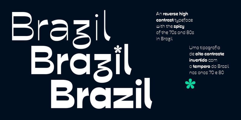 Acarau Display Font Family free download preview 2 – Display Fonts font