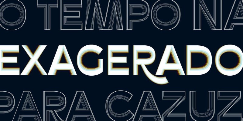 Acarau Display Font Family free download preview 5 – Display Fonts font