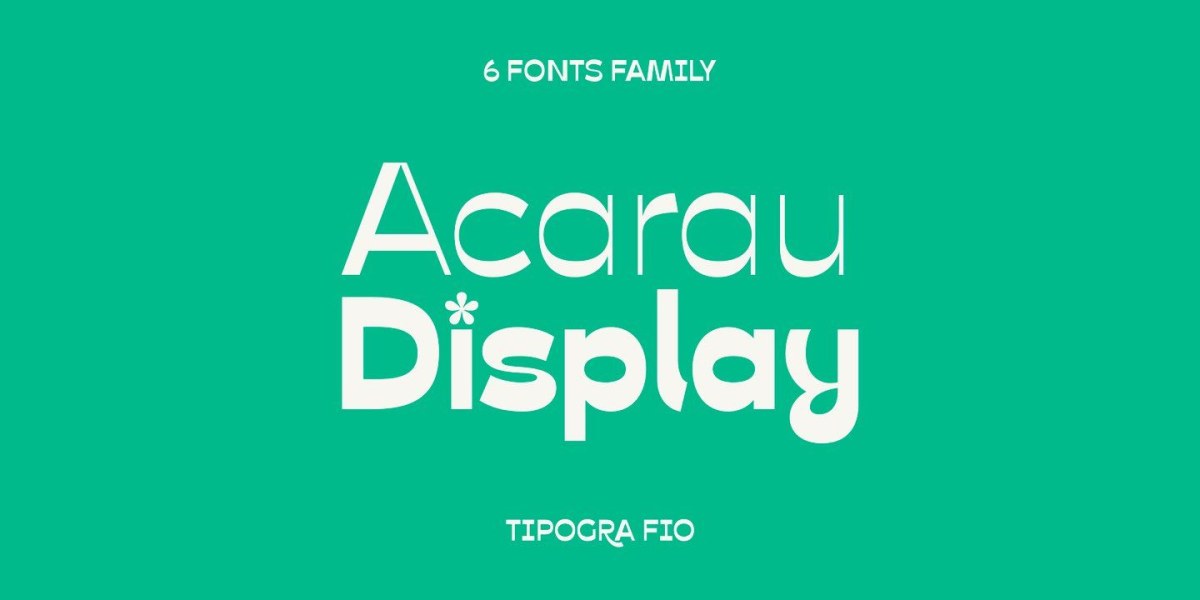 Acarau Display Font Family free download – Display Fonts font preview image for Windows and Mac