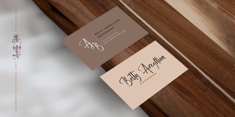 Agretta Hills Font Family free download preview 5 – Script And Handwritten font
