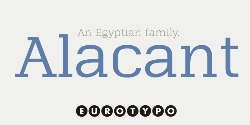 Alacant Font Family free download preview 7 – Slab Serif Fonts font