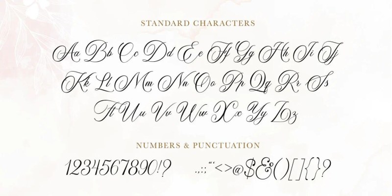 Alexandra Calligraphy Font free download preview 3 – Calligraphy Fonts font