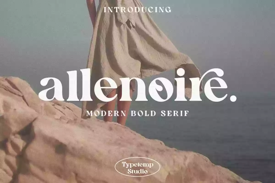 Allenoire Font free download – Serif Fonts font preview image for Windows and Mac