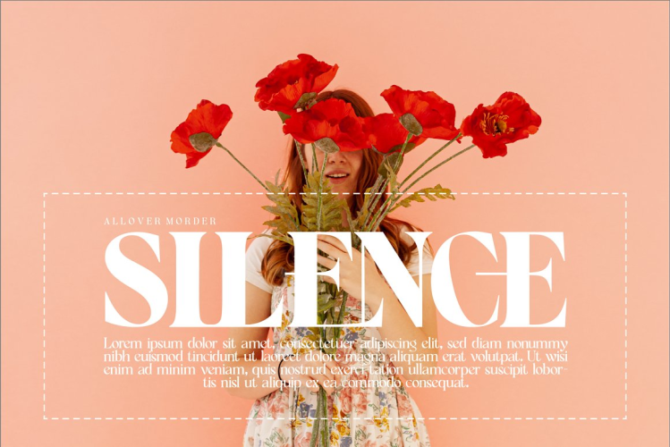 Allover Modern Font free download preview 2 – Display Fonts font