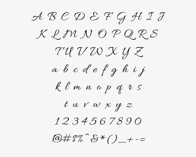Allura Font free download preview 1 – Script And Handwritten font