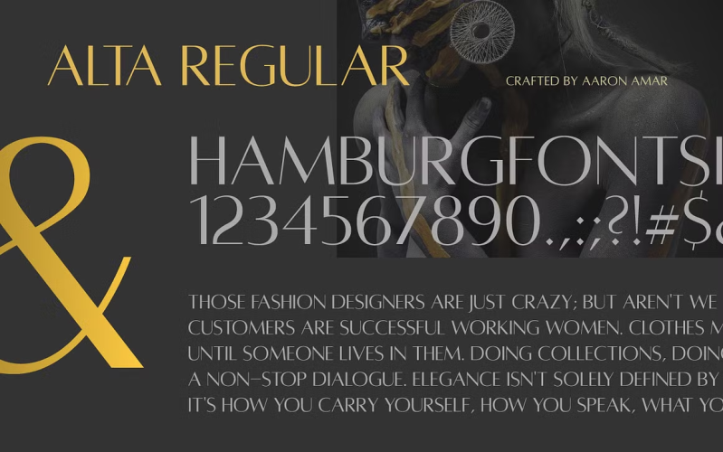 Alta Font free download preview 2 – Serif Fonts font