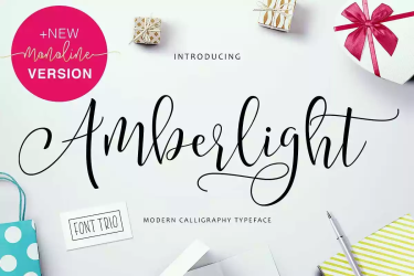 Amberlight Font free download – Script font preview