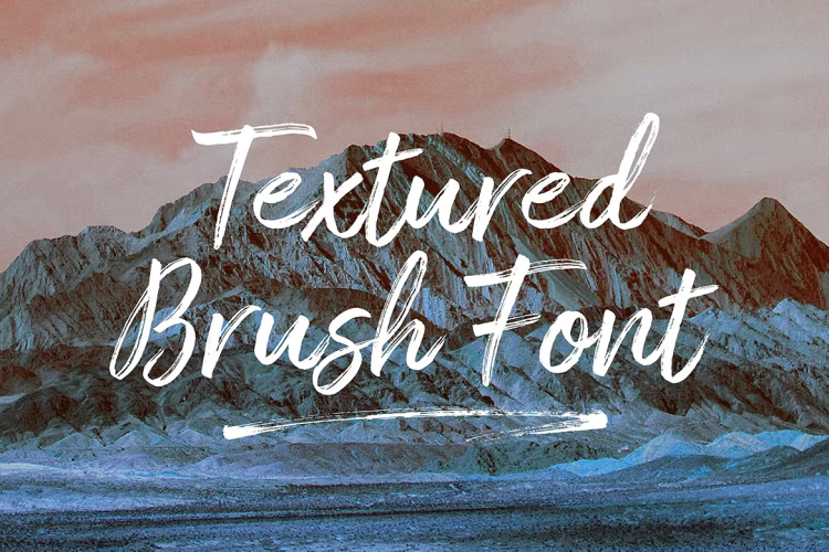 Amithen Brush Font free download preview 5 – Script And Handwritten font