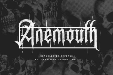 Anemouth Font free download – Decorative Fonts font preview