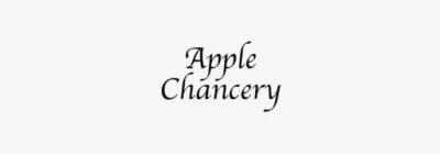 Apple Chancery Font free download – Handwritten font preview