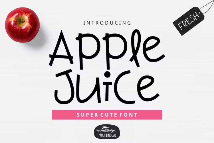 Apple Juice Font free download preview 4 – Serif Fonts font