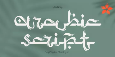 Arabic Script Font Family free download – Arabic Font font preview