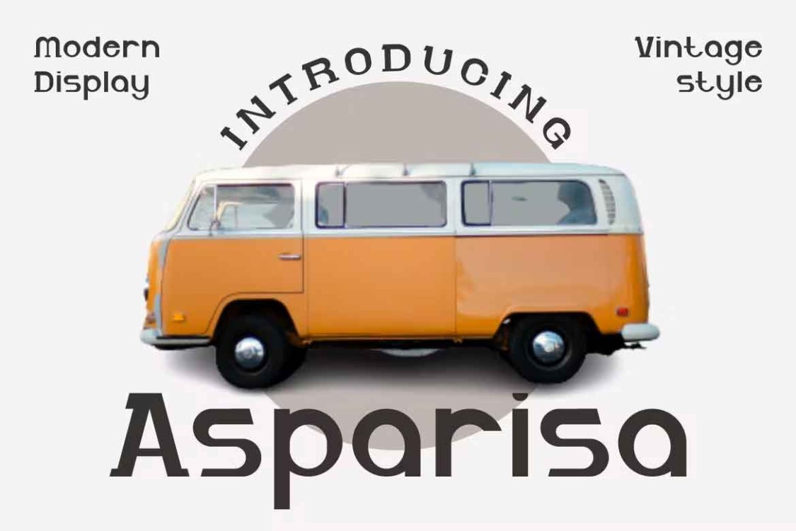 Asparisa Font free download – Sans Serif Fonts font preview image for Windows and Mac