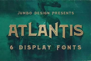 Atlantis Font free download – Display Fonts font preview