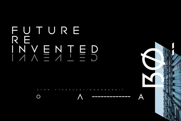 Atom Font free download preview 5 – Sans Serif Fonts font