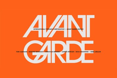 Avant Garde Font – free font for logos