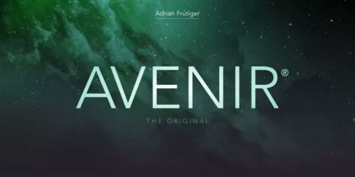 Avenir Font free download – Sans Serif Fonts font preview image for Windows and Mac