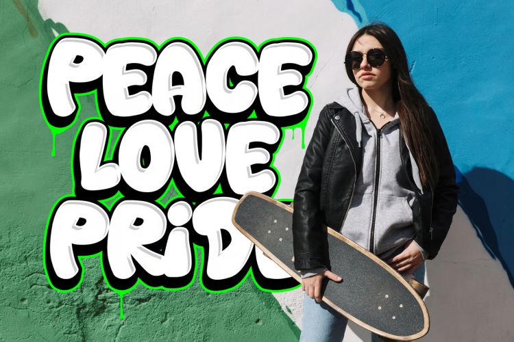 Back Wild Font free download preview 1 – Display Fonts font