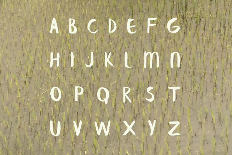 Banaue Handwritten Brush Font free download preview 1 – Script And Handwritten font