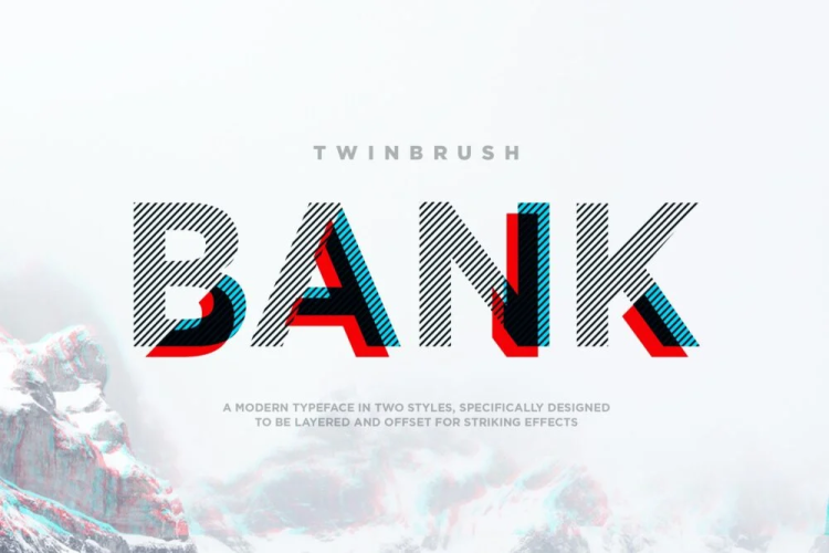 Bank Nue Font free download preview 6 – Decorative Fonts font