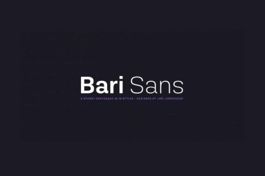 Bari Sans Font free download – Sans Serif Fonts font preview