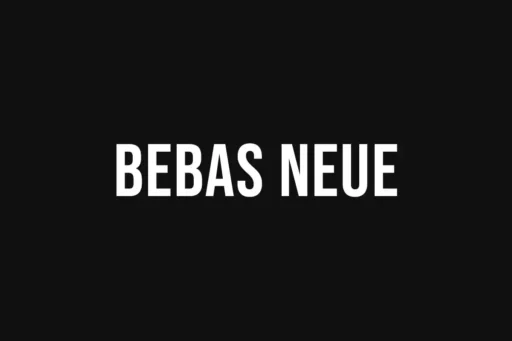Bebas Neue Font free download – Sans Serif Fonts font preview image for Windows and Mac