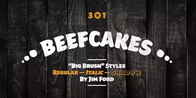 Beefcakes Font free download – Friendly font preview