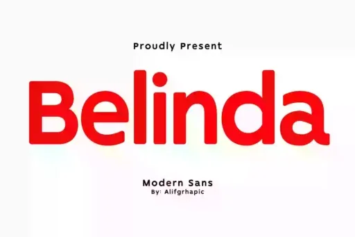 Belinda Font free download – Sans Serif Fonts font preview image for Windows and Mac