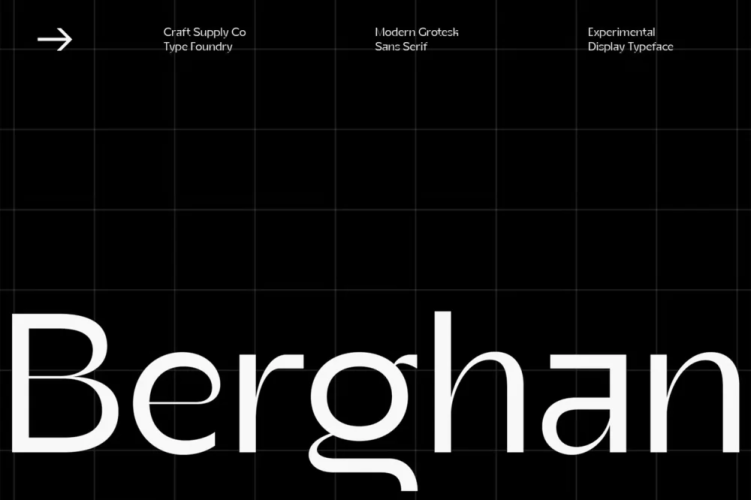 Berghan Modern Grotesk Font free download preview 7 – Typeface font