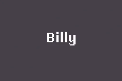 Billy Font free download preview 5 – Display Fonts font