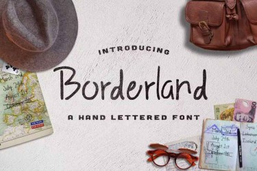 Borderland Font free download – Sans Serif font preview