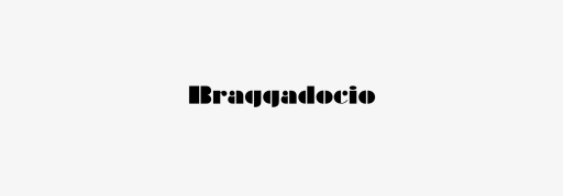 Braggadocio Font free download – Display Fonts font preview image for Windows and Mac