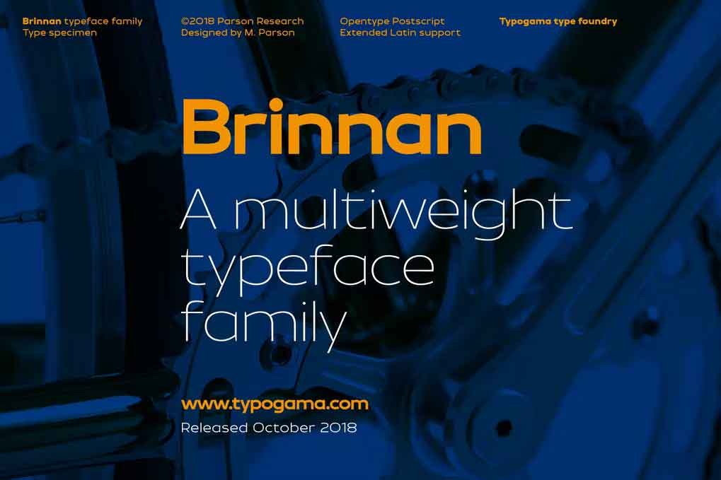 Brinnan Font free download – Serif Fonts font preview image for Windows and Mac