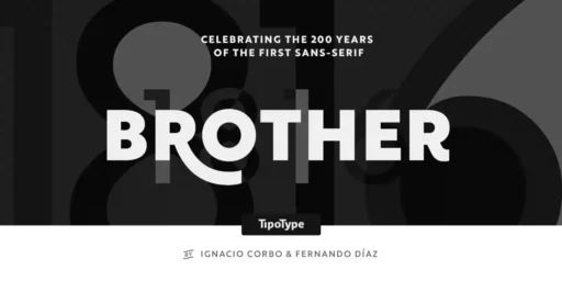 Brother 1816 Font free download preview 9 – Sans Serif Fonts font