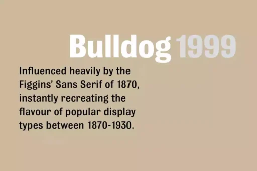 Bulldog Font free download preview 4 – Sans Serif Fonts font