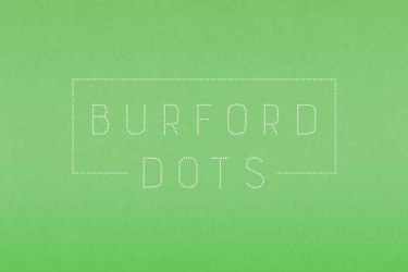 Burford Dots Font free download – Serif Fonts font preview