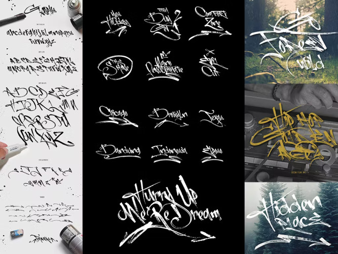 Burnts Maker Font free download preview 3 – Script And Handwritten font