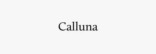 Calluna Font free download – Sans Serif Fonts font preview image for Windows and Mac