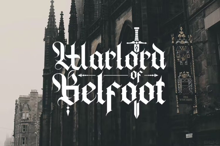 Cambridge Bold Decorative Gothic Font free download preview 2 – Serif Fonts font