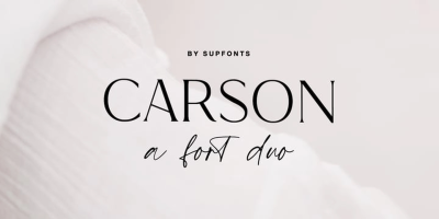 Carson Font Family free download – Handwritten font preview