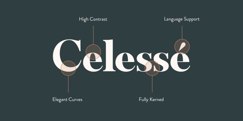 Celesse Font free download preview 6 – Serif Fonts font