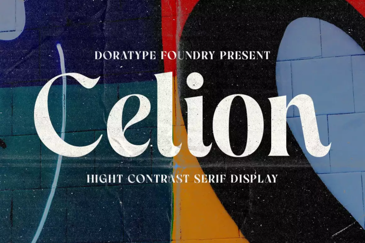 Celion Font free download preview 7 – Display Fonts font