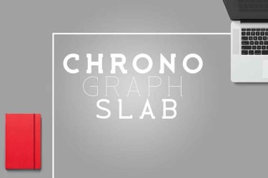 Chronograph Slab Font free download – Vintage font preview
