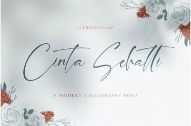 Cinta Sehatti Font free download – Script And Handwritten font preview