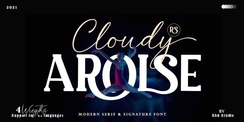 Cloudy Arolse Font Family free download preview 10 – Sans Serif Fonts font