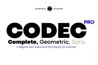Codec Pro Font free download – Sans Serif font preview