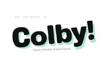 Colby Font free download – Introducing font preview