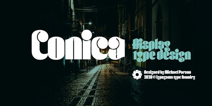 Conica Font free download preview 10 – Typeface font