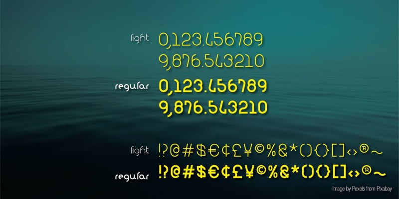 Conveyor Belt Font Family free download preview 3 – Display Fonts font